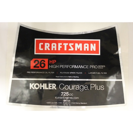 Kohler Label 32 113 78-S